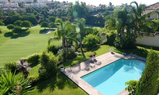 Frontline luxury golf villa for sale, golf resort, Marbella - Benahavis 1
