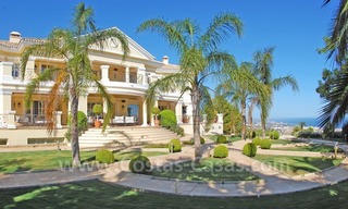 Exclusive villa for sale in Sierra Blanca at the Golden Mile in Marbella 1