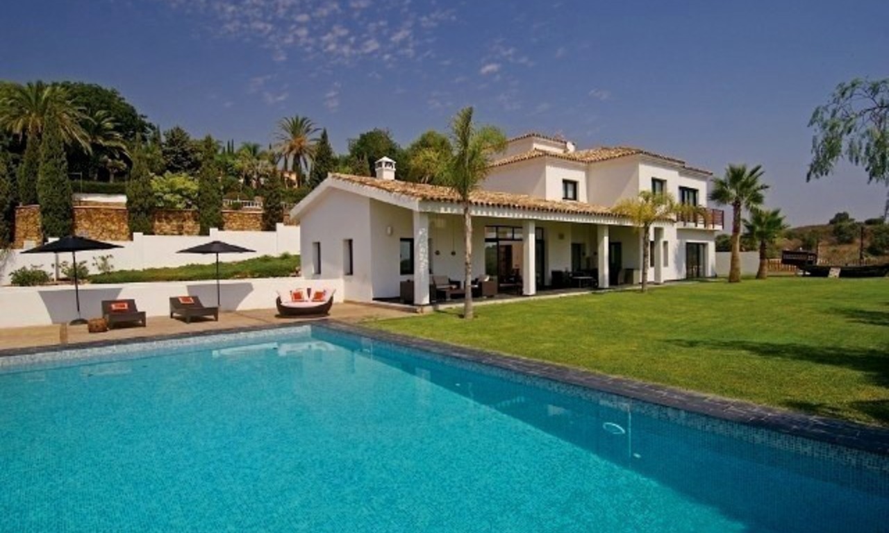 Newly built modern villa, near Golf, Marbella - Benahavis - Estepona 0