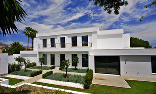 Frontline golf, contemporary villa for sale at Nueva Andalucia - Marbella 3