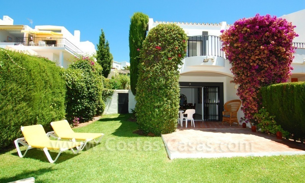 Bargain Frontline golf Townhouses for sale in Nueva Andalucia, Marbella 9