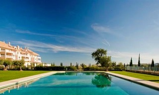 Frontline golf apartments and penthouse for sale in Golf resort Marbella - Benahavis - Estepona 1