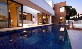 New Contemporary villa for sale on the Golden Mile in Marbella 1