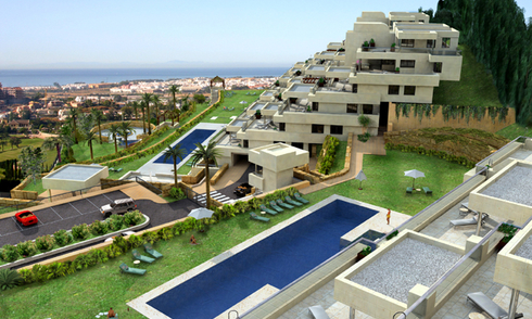New Modern luxury apartments to buy in Nueva Andalucia - Marbella 
