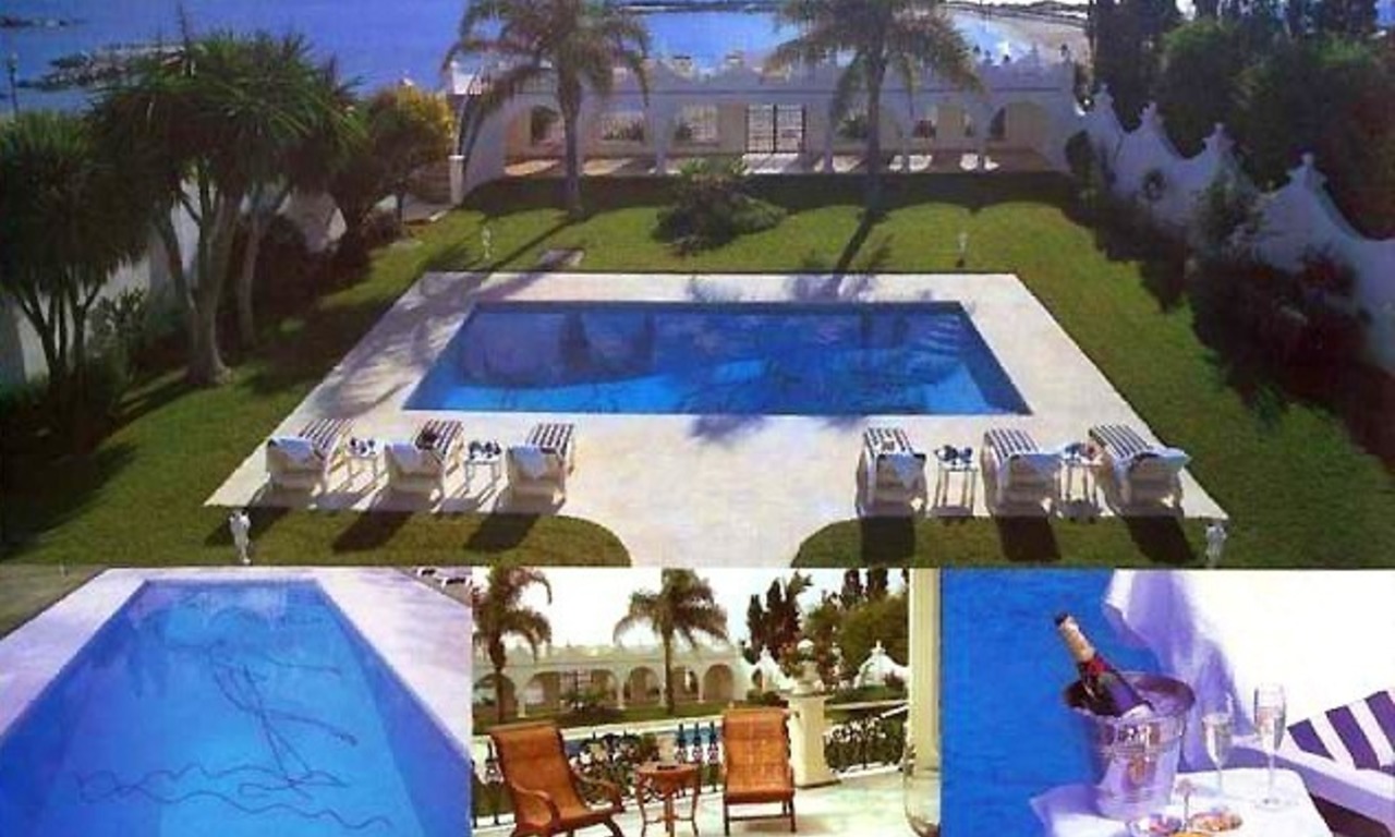 Prestige beachfront villa for sale, Puerto Banus - Marbella 1