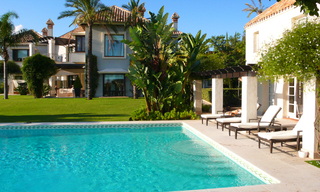 Exclusive luxury villa for sale in Marbella area on a large private plot with panoramic views 7