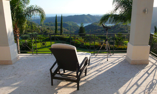 Exclusive luxury villa for sale in Marbella area on a large private plot with panoramic views 18