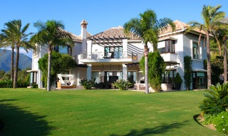 Exclusive luxury villa for sale in Marbella area on a large private plot with panoramic views 1