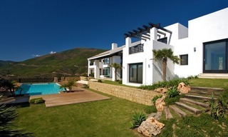 Newly built modern villa for sale, exclusive golf resort, Benahavis - Marbella 1