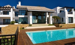 Newly built modern villa for sale, exclusive golf resort, Benahavis - Marbella 4