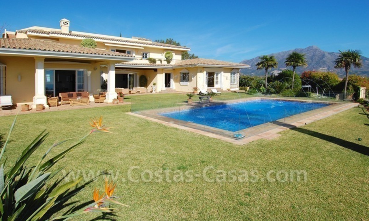 Exclusive villa for sale with a panoramic views, prestigious gated community, Marbella – Benahavis 5