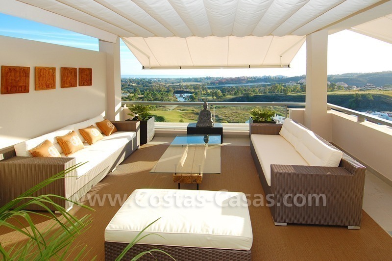 Modern luxury golf penthouse for sale, Marbella - Benahavis