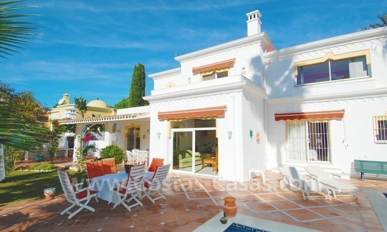 Villa for sale close to the beach in the area of Marbella – Estepona 1