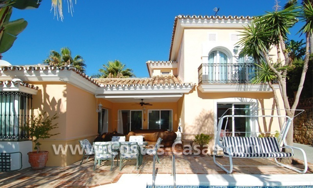 Beachside villa for sale close to the beach in Marbella 1