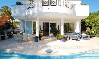Modern beachside villa for sale, close to the beach, in the area between Marbella and Estepona 2