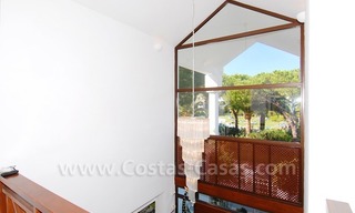 Modern beachside villa for sale, close to the beach, in the area between Marbella and Estepona 13