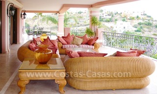Large exclusive first line golf mansion villa for sale in Marbella – Benahavis. 7