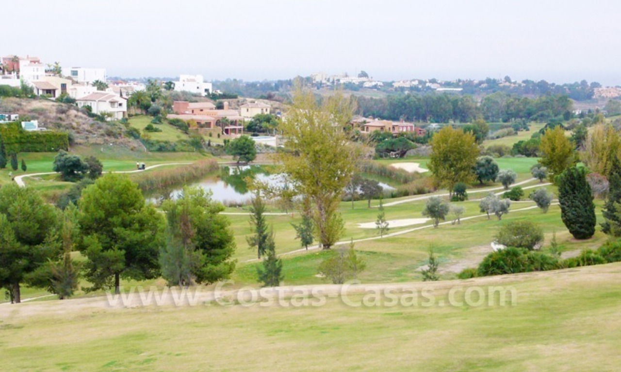 Large exclusive first line golf mansion villa for sale in Marbella – Benahavis. 10