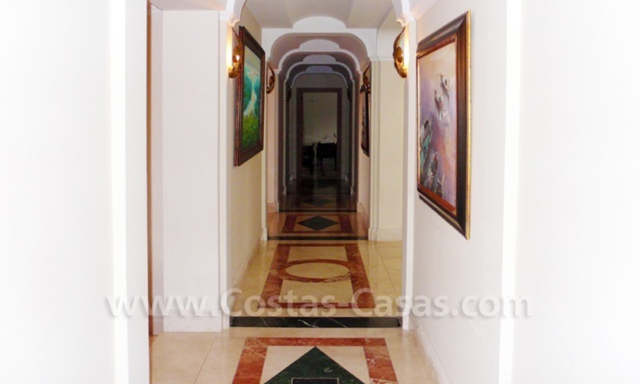 Large exclusive first line golf mansion villa for sale in Marbella – Benahavis. 13
