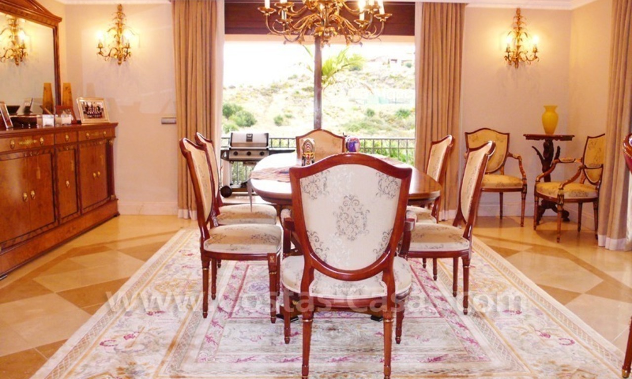 Large exclusive first line golf mansion villa for sale in Marbella – Benahavis. 18