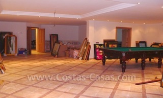 Large exclusive first line golf mansion villa for sale in Marbella – Benahavis. 28