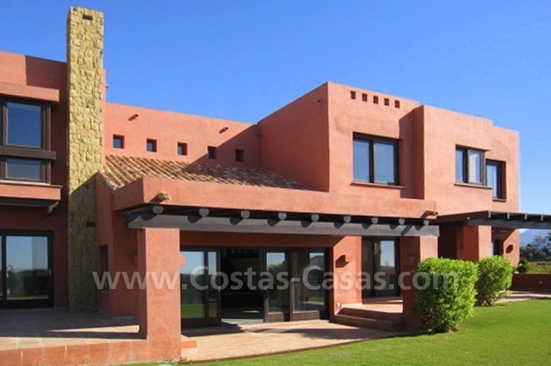 Exclusive contemporary style villa for sale in a renowned golf course, Marbella – Benahavis- Estepona. 