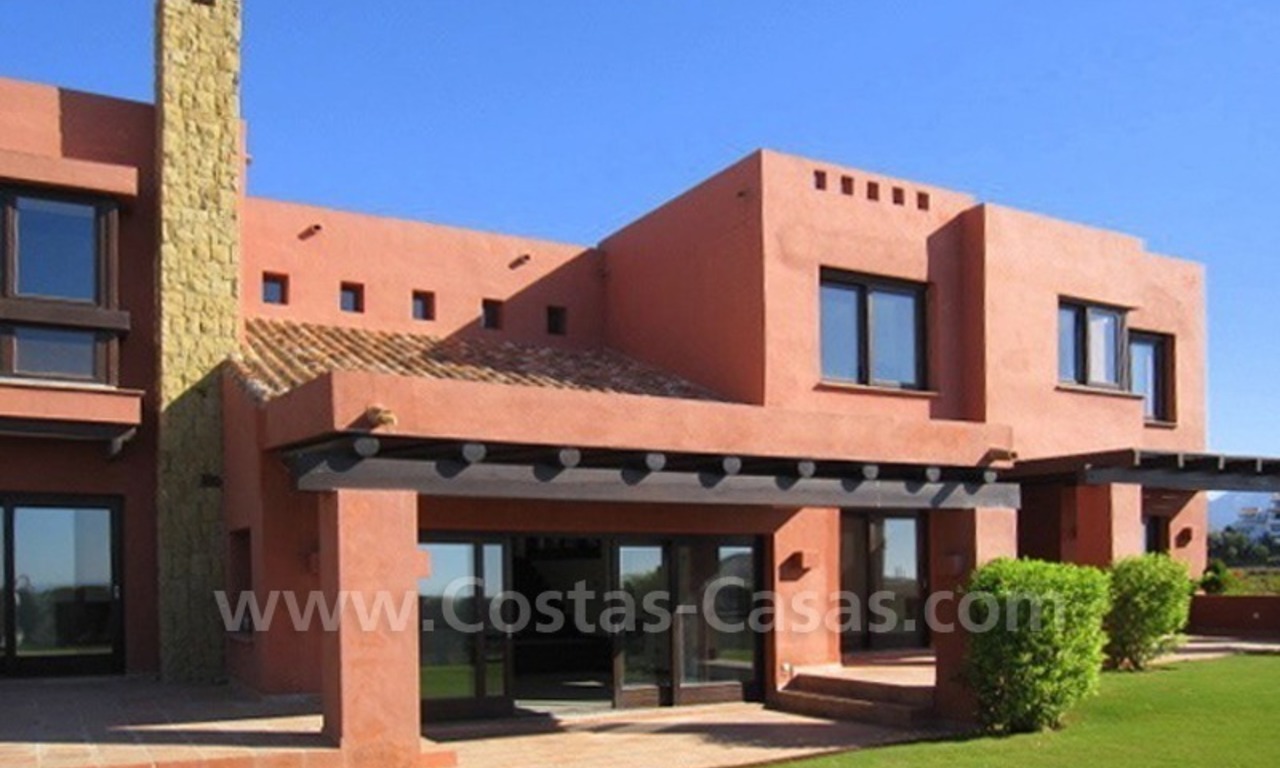Exclusive contemporary style villa for sale in a renowned golf course, Marbella – Benahavis- Estepona. 0