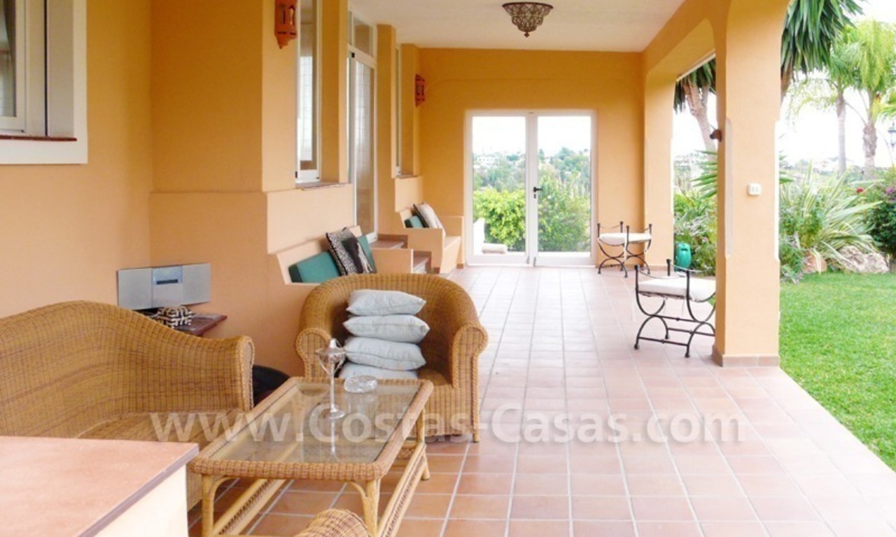 Villa for sale close to a few golf courses in a well known area in Estepona – Marbella – Benahavis 11