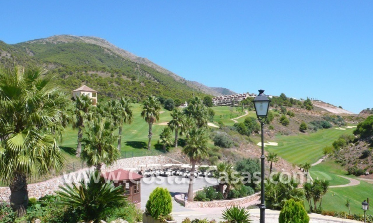 Bargain frontline golf penthouses and apartments for sale on Golf resort in Costa del Sol 19