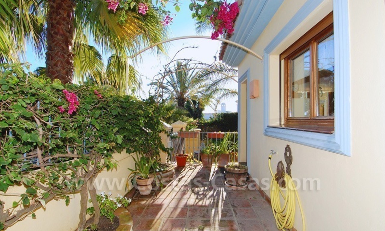 Beachside villa for sale, close to the beach in Marbella east 5