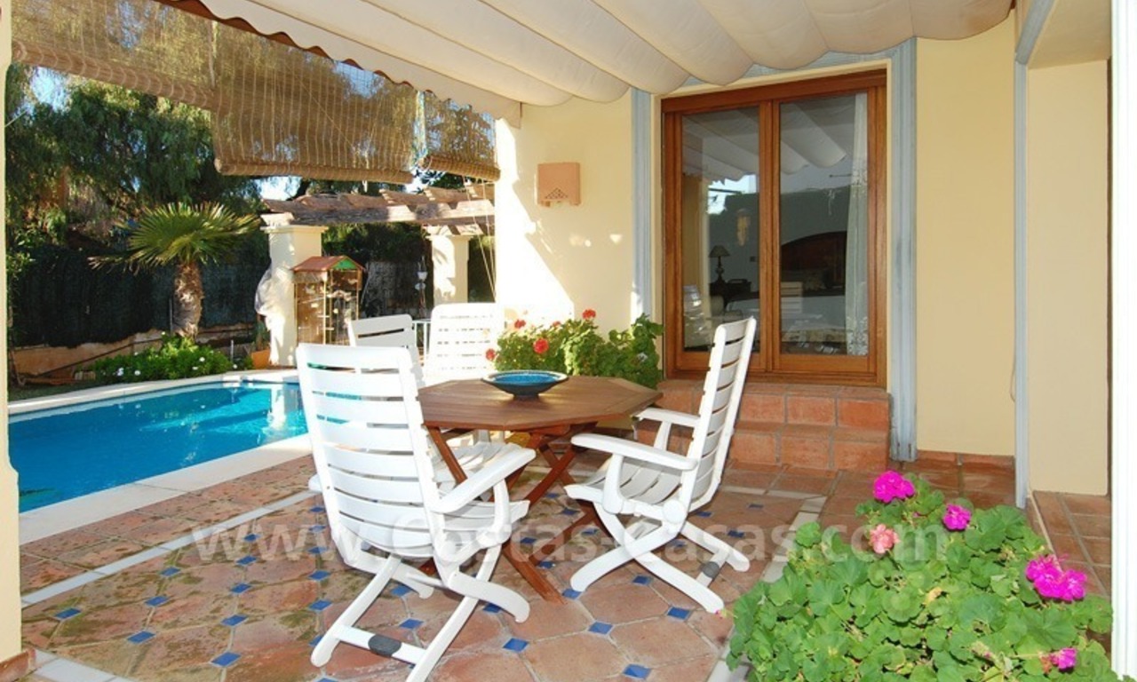 Beachside villa for sale, close to the beach in Marbella east 6
