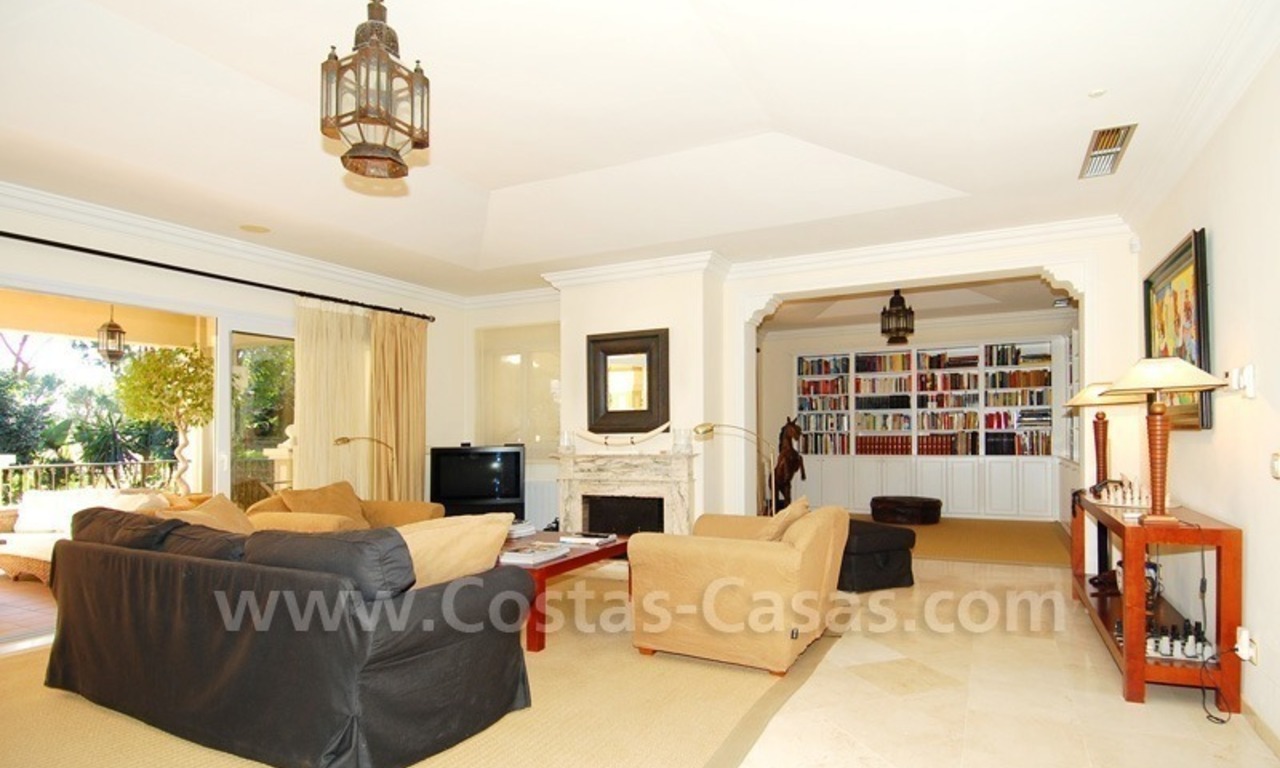 Spacious luxury villa for sale in Marbella east 13
