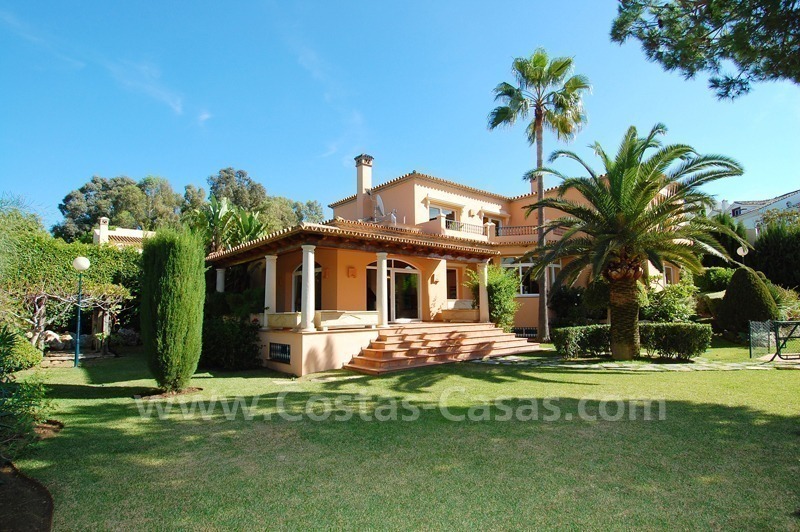 Beachside villa for sale in Elviria, Marbella