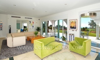 Breathtaking immaculate contemporary style villa for sale in Marbella on a large plot with sea view 13