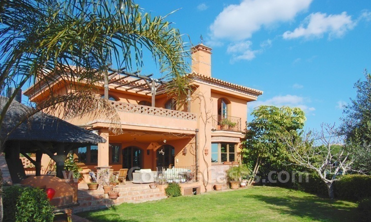 Charming beachside detached villa for sale in Eastern Marbella 1