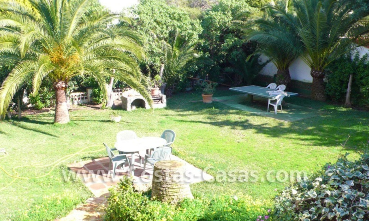 Investment villa for sale on sea side in Marbella East 2