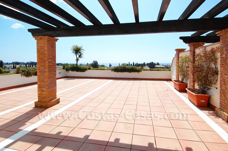 Exclusive penthouse apartment to buy on the Golden Mile in Marbella