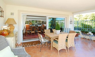 Frontline golf villa for sale in Marbella, walking distance to beach 15