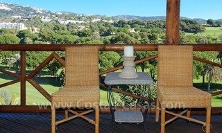 Frontline golf villa for sale in Marbella, walking distance to beach 4
