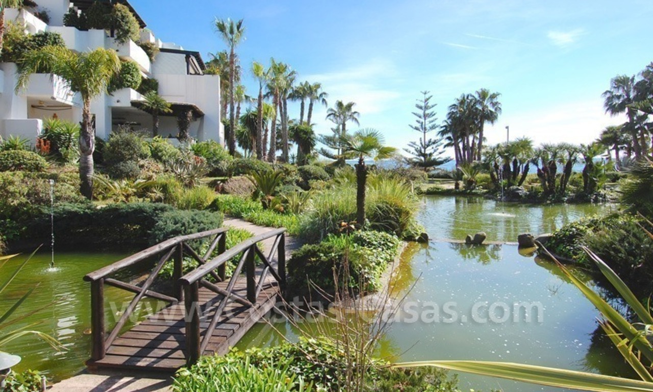 Spacious luxury apartment for sale on a frontline beach complex in Puente Romano, Golden Mile – Marbella 21