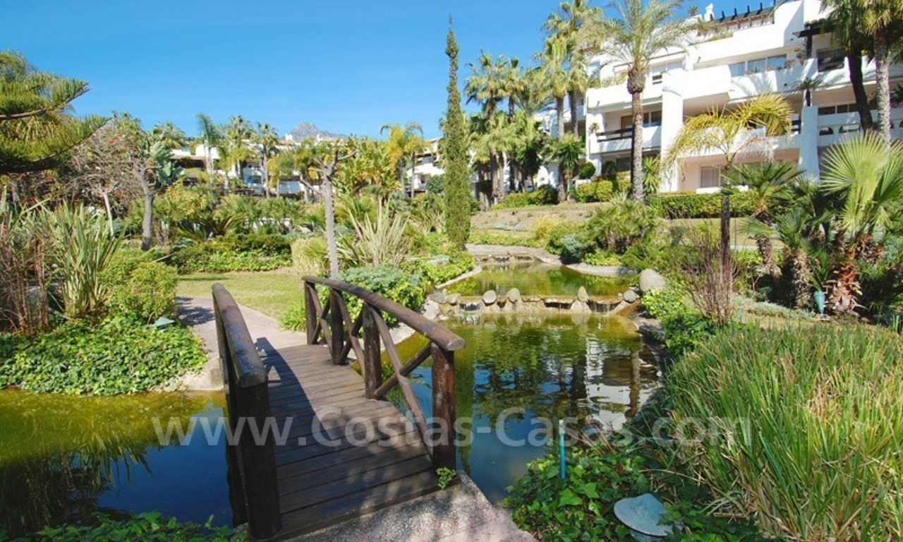 Spacious luxury apartment for sale on a frontline beach complex in Puente Romano, Golden Mile – Marbella 22