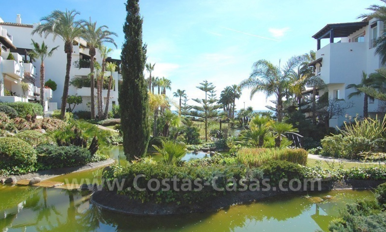 Spacious luxury apartment for sale on a frontline beach complex in Puente Romano, Golden Mile – Marbella 23