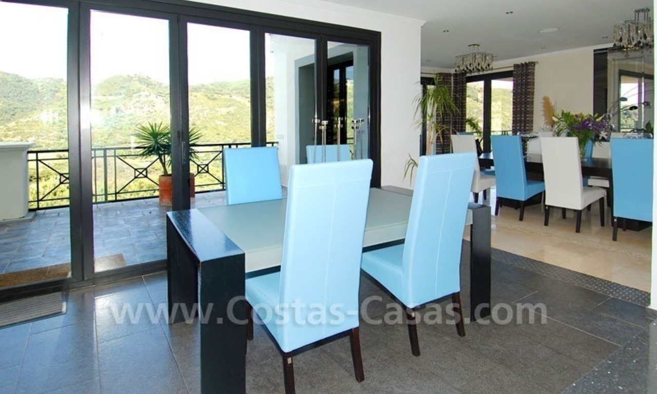 Contemporary villa for sale on front line golf, Benahavis – Marbella 12
