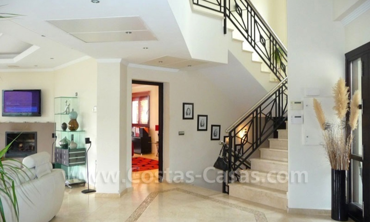 Contemporary villa for sale on front line golf, Benahavis – Marbella 9