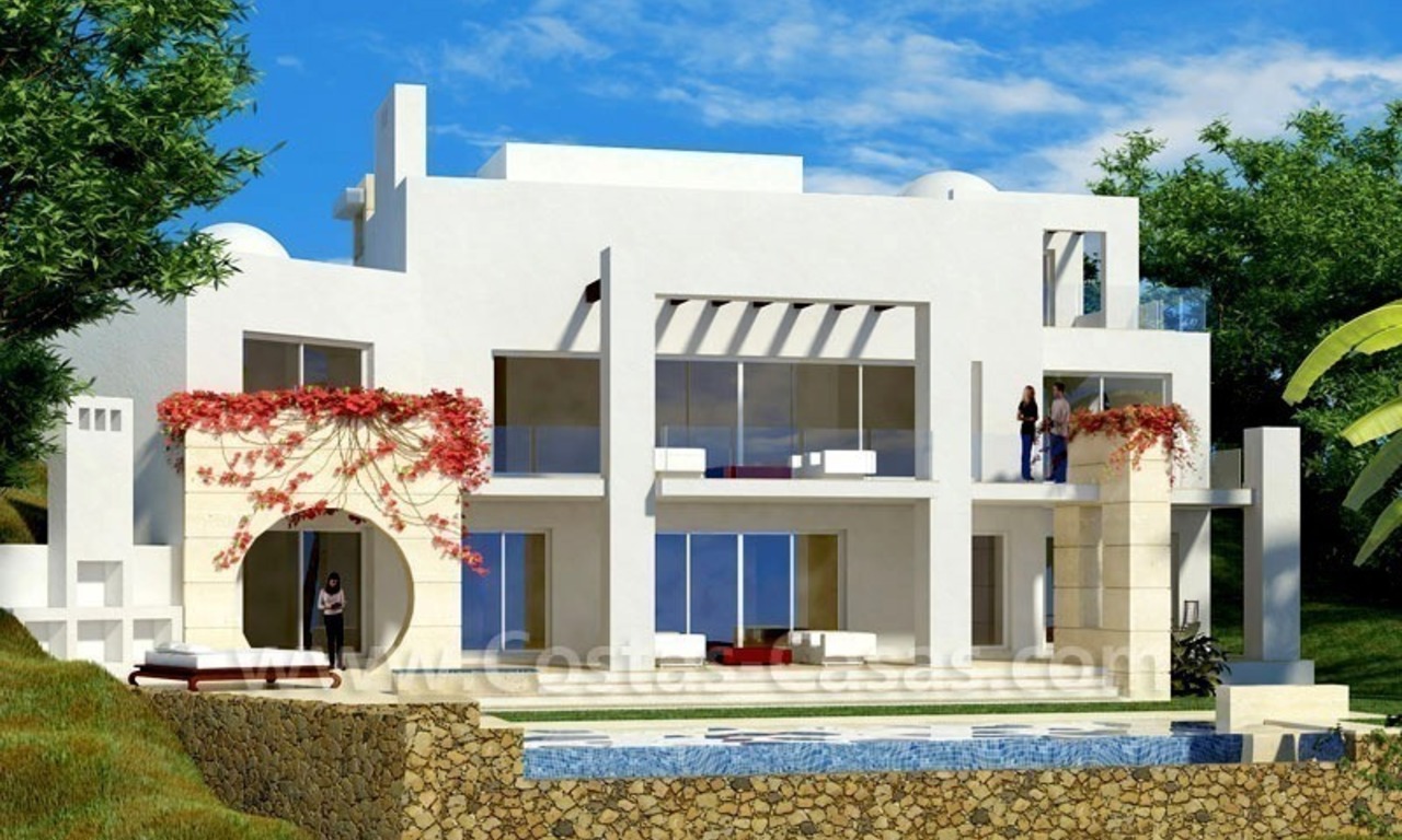 Plot with or without luxury villa for sale in Marbella 1