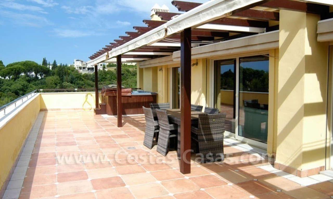 Luxury corner penthouse apartment for sale in Golden Mile – Sierra Blanca - Marbella 0