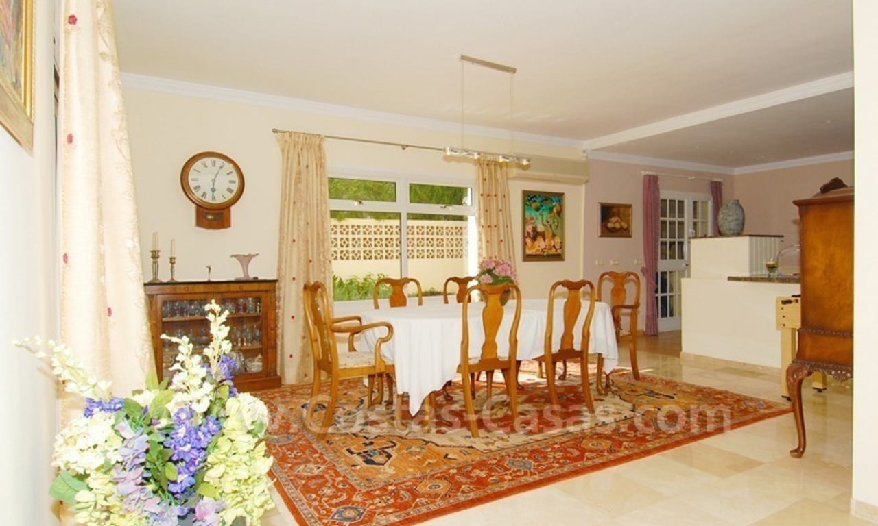 Frontline golf luxury villa for sale in Nueva Andalucia - Marbella 12