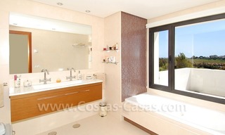 Modern contemporary villa for sale, frontline golf with sea view, Marbella – Benahavis 15