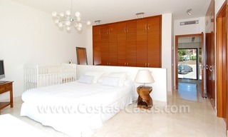 Modern contemporary villa for sale, frontline golf with sea view, Marbella – Benahavis 10