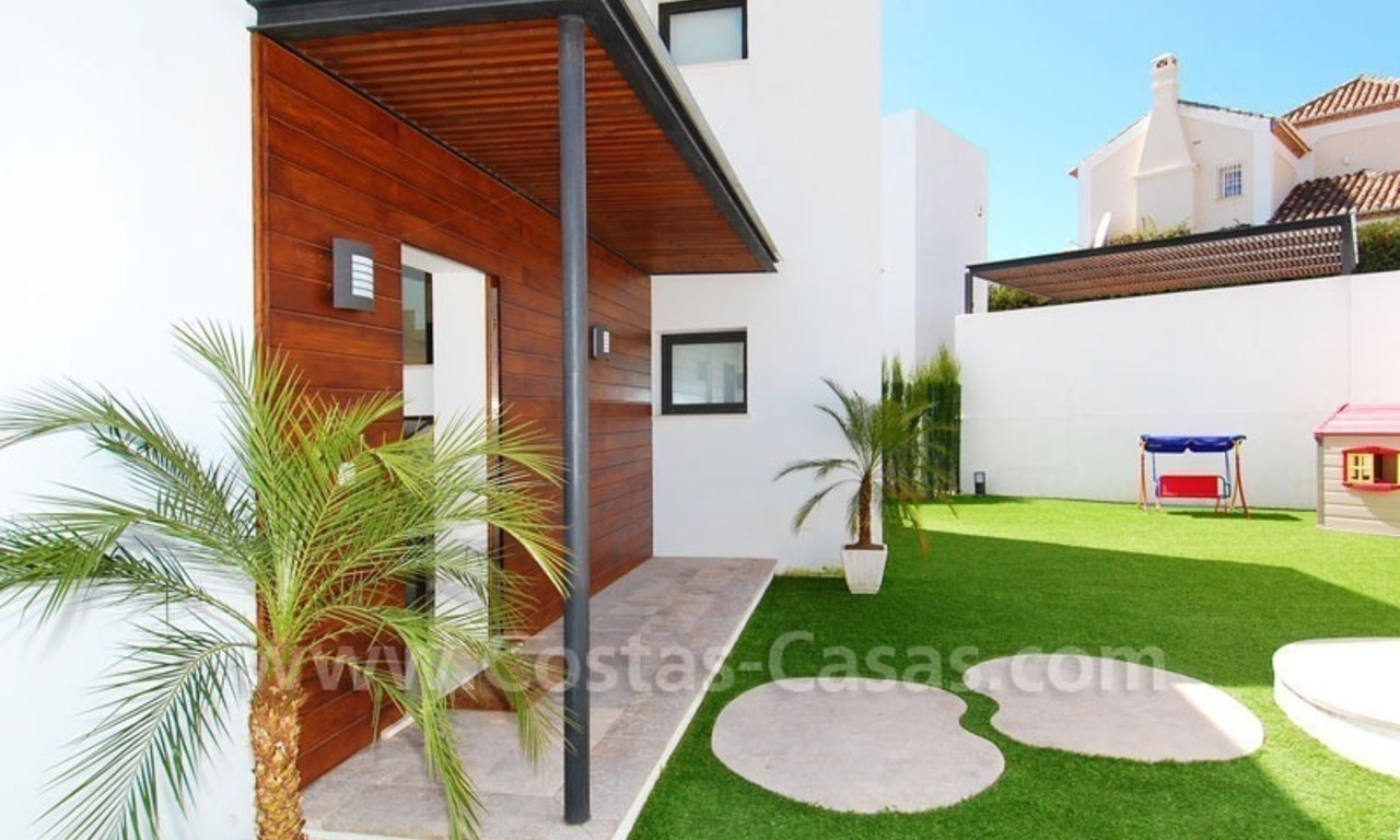 Modern contemporary villa for sale, frontline golf with sea view, Marbella – Benahavis 3